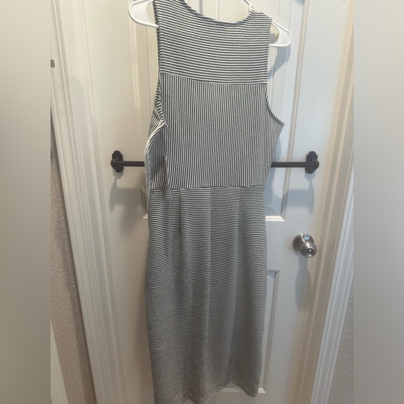 🆕 Stripe Ruched Shirt Dress - Picture 5 of 6